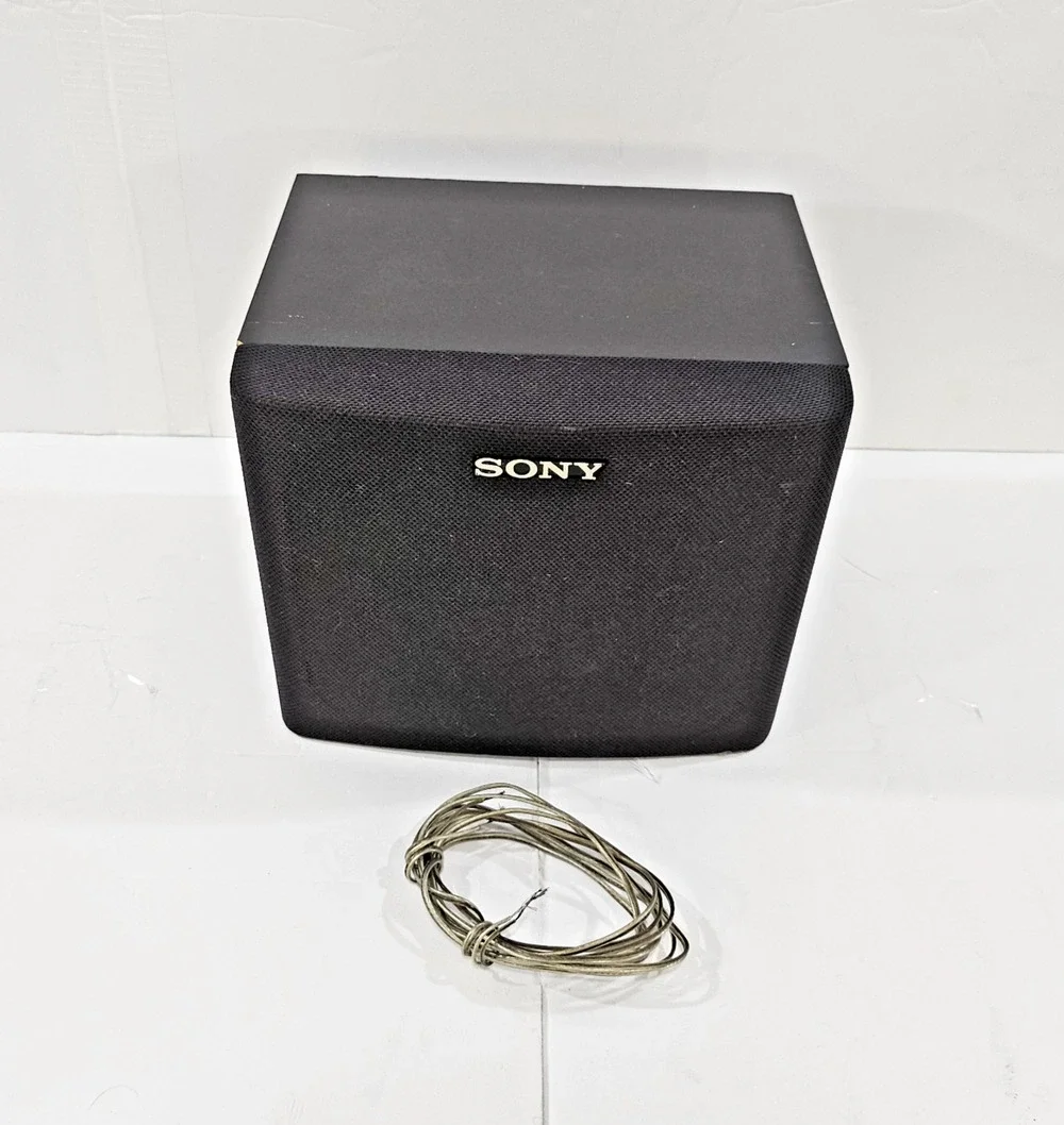 Sony SS-SR100 Bookshelf Speaker 8Ω 50W Vintage Hi-Fi Audio Black Tested
